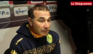 Guingamp - Nantes (2-0). Gentili pas satisfait de ses joueurs