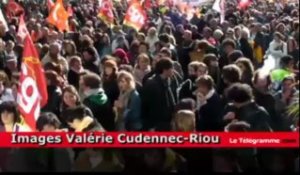 Lannion (22). Plus de 12.000 manifestants contre la réforme des retraites