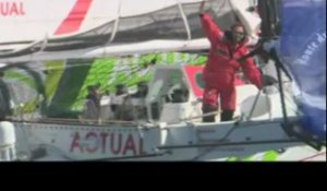 Route du Rhum. Yves Le Blevec va tenter une réparation demain