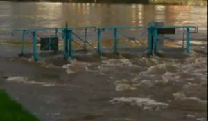 Châteaulin (29). L'Aulne flirte avec sa cote d'alerte