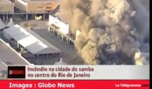 Brésil. Les images de l'incendie à Rio