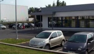 Lamballe (22). Le magasin Lidl (2)