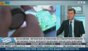 Focus sur  Delta Drone et son parcours en bourse: Frédéric Serre dans Intégrale Bourse - 22/10