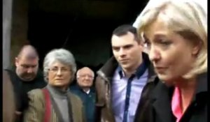 Merdrignac (22). Marine Le Pen : "Je sens une surprise dans l'ouest"