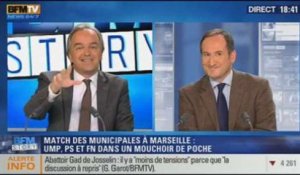 BFM Story: le match des municipales à Marseille: UMP, PS et FN dans un mouchoir de poche - 23/10