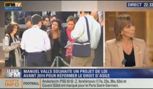 Le Soir BFM: Valls souhaite la réforme du droit d’asile avant la fin d’année - 23/10 1/5