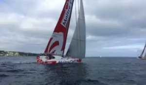 Grand prix Guyader. Spectacle en mer à Douarnenez