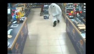 Un fantôme cambriole un magasin d'alcool