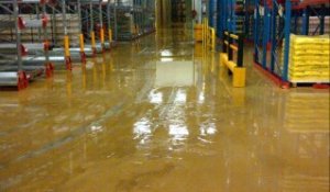 Inondations dans l'usine Délifruits à Margès