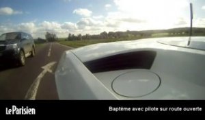 Baptême sur route ouverte : à bord de la Lamborghini Gallardo