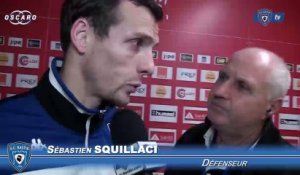 L1 / 2013-14 : Reims 4-2 Bastia : Réaction de S. Squillaci