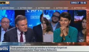 BFM Politique: L'After RMC: Najat Vallaud-Belkacem répond aux questions d'Éric Brunet - 03/11