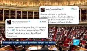 SUR LE NET - Hommages en ligne aux deux journalistes français tués au Mali