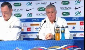 Barrages / Deschamps : "Lloris va très bien" 11/11