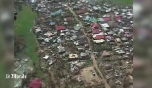 Philippines : les ravages du typhon Haiyan vus du ciel