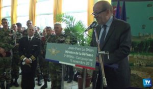 Le Ministre de la Défense en visite à Carcassonne confirme le maintien du 3ème RPIMA :