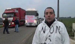 MANIFESATION A PORT-SUR-SAONE CONTRE L'ECOTAXE