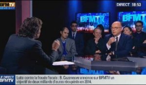 BFM Politique: L'interview de Bernard Cazeneuve par Christophe Ono-dit-Biot du Point - 17/11
