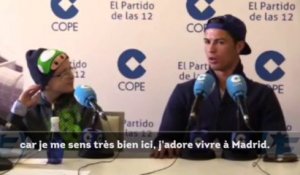 Cristiano : "Terminer ma carrière au Real Madrid"