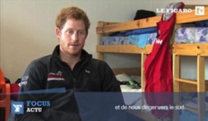 Le prince Harry s’entraîne en Antarctique pour une course humanitaire