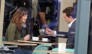 Dakota Johnson et Jamie Dornan commencent le tournage de Cinquante Nuances de Grey