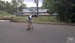 Kyall Dawson (Frontflip flat on scooter)