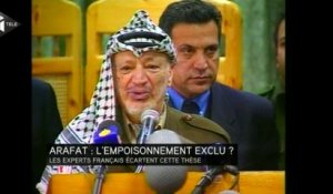 Selon les experts français, Arafat n'a pas été empoisonné