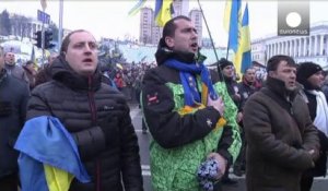 Manifestation monstre contre Ianoukovitch à Kiev