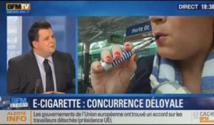 BFM Story: la cigarette électronique: "une concurrence déloyale" selon la justice - 09/12
