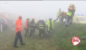 Belgique : grave accident de la route