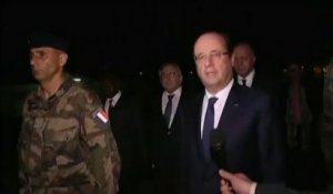 La mission en Centrafrique "dangereuse" mais "nécessaire", estime Hollande
