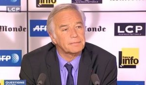 Questions d’info : François Rebsamen, sénateur de la Côte d'Or, président du Groupe SRC au Sénat