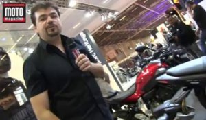 La Yamaha MT 07 au salon de Paris