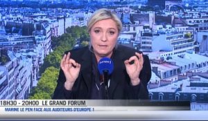 EXTRAIT – Marine Le Pen : "Le FN n’a pas d’avis sur la quenelle de Dieudonné"