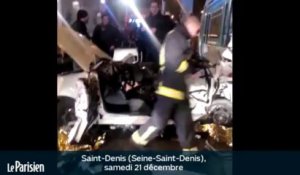 Saint-Denis : collision entre une voiture et un tramway