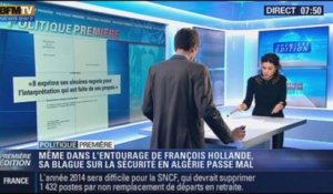 Politique Première: François Hollande blague sur la sécurité en Algérie - 23/12