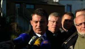 Tempête Dirk: Manuel Valls s'est rendu en Bretagne au chevet des sinistrés – 26/12