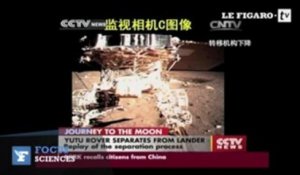 Le robot lunaire chinois observé par la Nasa