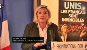 Marine Le Pen "choquée" par Dieudonné