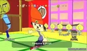 PaRappa The Rapper - Chop Chop Master Onion met le feu