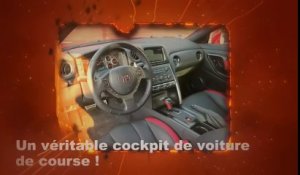 Zoom sur la Nissan GT-R : l'habitacle