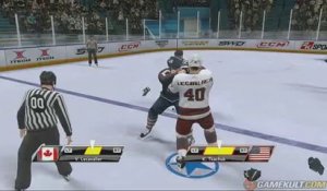 NHL 2K9 - La bagarre!!