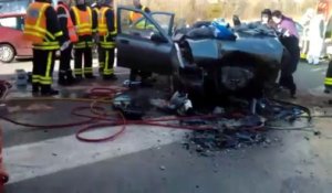 Accident près de Nancy : deux blessés graves