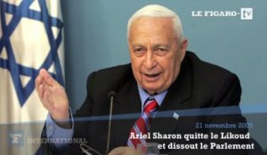 2005 : la décision politique marquante d'Ariel Sharon