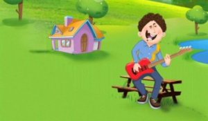 Popular Nursery Rhymes-My Father plays guitar the making- Animated Nursery Rhymes for children
