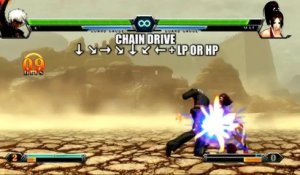 The King of Fighters XIII - K' command list