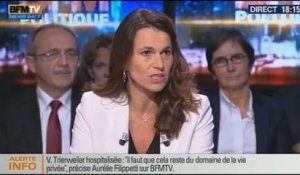 BFM Poltique: L'interview d'Aurélie Filippetti par Apolline de Malherbe - 12/01 1/6