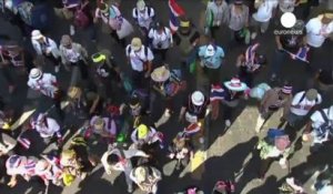 L'opposition thaïlandaise prépare son coup décisif et envahit Bangkok