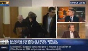 Le Soir BFM: L'affaire Vincent Lambert - 16/01 2/4