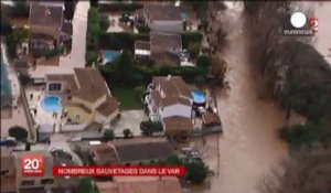 Le sud-est de la France endeuillé par des inondations